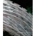 Double strand galvanized barbed wire